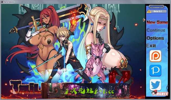 【神级RPG/中文/步兵】[小马拉大车] 欲望之尾 V0.2 官方中文步兵版+全CG【新作/1.2G】